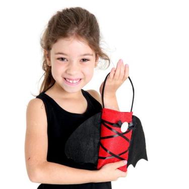 Imagem de Bolsa Morcego Preta / Verm. - Sulamericana, Unica, U