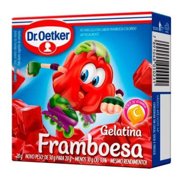 Imagem de Gelatina de Framboesa Dr.Oetker 20g