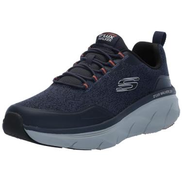 Imagem de Skechers D'Lux Walker 2.0 Steadyway Tênis masculino, preto/carvão, 42, Preto/Carvão, 43