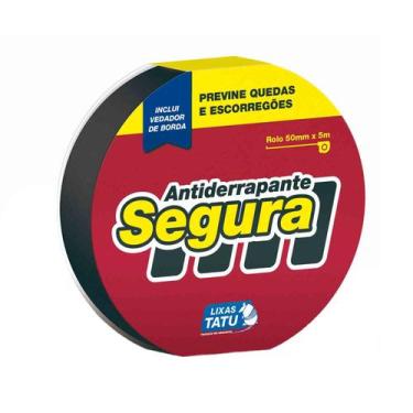 Imagem de Fita Antiderrapante Preta 50mm X 5mt - Tatu