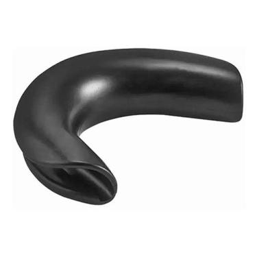 Imagem de Pescoceira Lavatorio Protetor de Pescoço Borracha Preto Dompel - Dompe