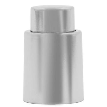 Imagem de Tampa para Vinho com Sistema a Vácuo Prata 7 cm - Mimo Style - AC13544