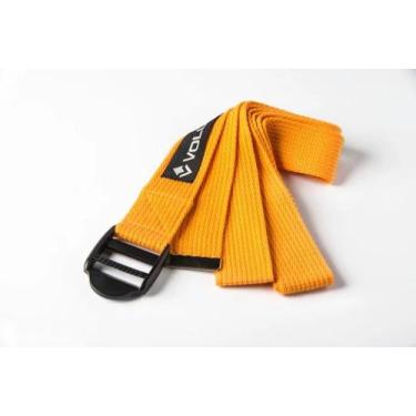 Imagem de Fita Strap Exercícios Alongamento Para Yoga e Pilates - Vollo Vp1066