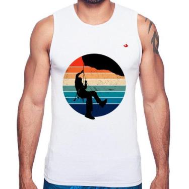 Imagem de Regata Escalada Vintage Sunset - Foca na Moda, Branco, P