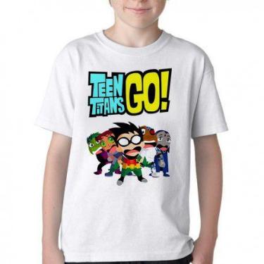 Imagem de Camiseta Infantil ou adulto Jovens Titãs Blusa Criança todos tamanhos 