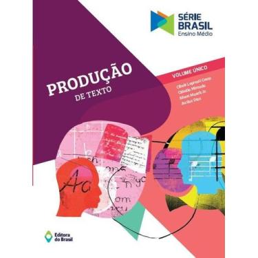 Imagem de Livro - Produção de texto - Volume único - Ensino médio