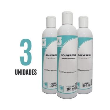Imagem de Detergente Desengordurante Tira Cola Mancha 300ml Solvfresh 3 UN - Spa