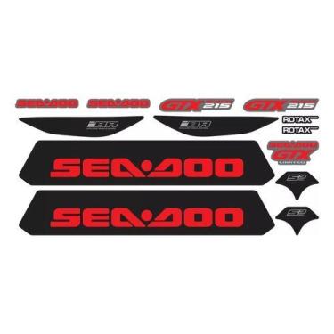 Imagem de Kit Faixa Adesivo Jet Ski Sea-doo Gtx 215 Limited Ano 2014 - SPTS