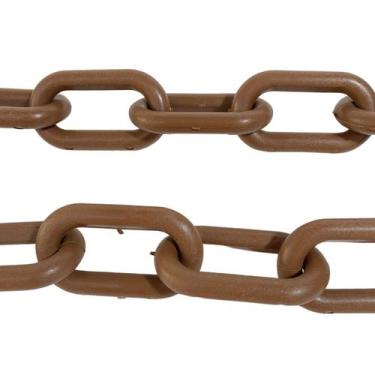 Imagem de Corrente De Sinalização Isolamento Segurança Pvc 10m/ 9mm - PIC PLASTI