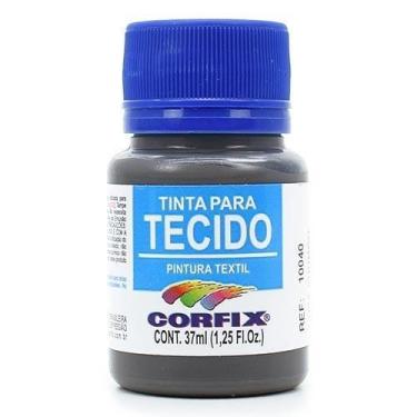 Imagem de Tinta para Tecido Corfix 37ml - 2, 320 CINZA CHUMBO