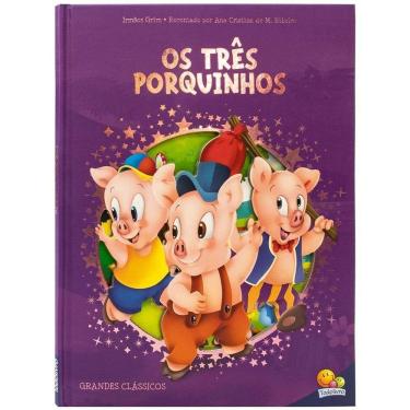 Imagem de Livro Capa Dura Grandes Clássicos Os Três Porquinhos