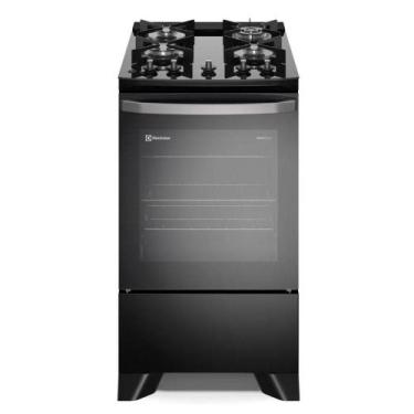 Imagem de Fogão de Piso Electrolux 4 Bocas Experience Preto Bivolt, Preto, Bivol
