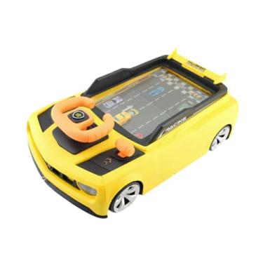 Imagem de YIJU Brinquedo de volante, jogo de carro de condução de aventura, desenvolvimento de brinquedo de aprendizagem educacional simulado para crianças de 3 4 5, Amarelo