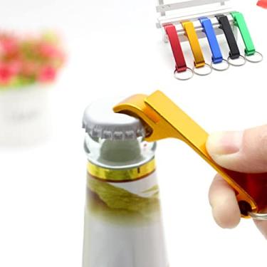 Imagem de Chaveiro Portátil de Liga de Alumínio, Abridor de Garrafas de Cerveja, 50 Peças, Presentes, Ferramenta de Cozinha, Casamentos
