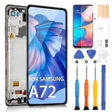 Imagem de Tela de substituição para Samsung Galaxy A72 4G A725 / 5G A726 - Tela LCD para Galaxy A72 4G SM-A725M A725F Tela sensível ao toque digitalizador para Samsung A72 5G LCD Touch A726 A726B A726B/DS