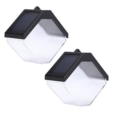 Imagem de Lâmpada de Parede Solar para Pátio Externo, Luzes de Parede Solares, Luz Solar de Jardim IP55 à Prova d'água para Pendurar Ao Ar Livre, Parede de Decoração de Jardim, Luzes de