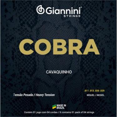 Imagem de Encordoamento Cavaquinho Cobra Niquel GESCP - Giannini S/A