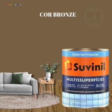 Imagem de Tinta Epóxi Suvinil Multissuperfícies Antimofo Base Água Cor Marrom La