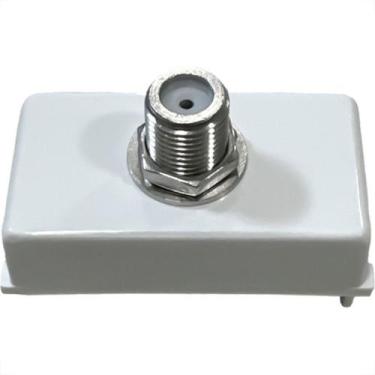 Imagem de Modulo Tramontina Liz/Lux² Tomada Tv Sat Branca Para Fio Coaxial - 571