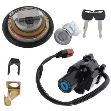 Imagem de Conjunto de chaves de tampa de combustível 35010-MGZ-A00 de substituição para CBR500R CB500F CB500X 2013-2015