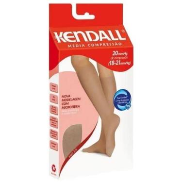 Imagem de Meia Kendall 3/4 - Média Compressão - Com Ponteira (18-21 mmHg) 1671, 