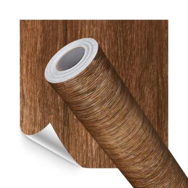 Imagem de Papel de Parede Adesivo Lavavel 3D Madeira Rustica Antiga - Open Star,