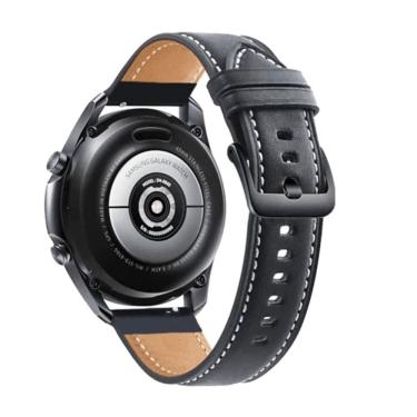 Imagem de Pulseira de couro para Samsung Galaxy Watch 4/5 e Watch 3 de 41 mm