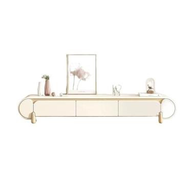 Imagem de Armário de TV Armário de TV moderno e minimalista sala de estar doméstico pequeno apartamento mesa de café combinação de armário de TV Armário de mídia