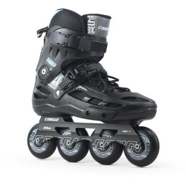 Imagem de Patins Inline Cougar MZS509C Abec-9 Rockeado / Flat, 39