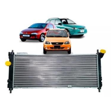 Imagem de Radiador Corsa / Tigra 1994 1995 1996 A 2001 2002 Com Ar - IMPORTADO