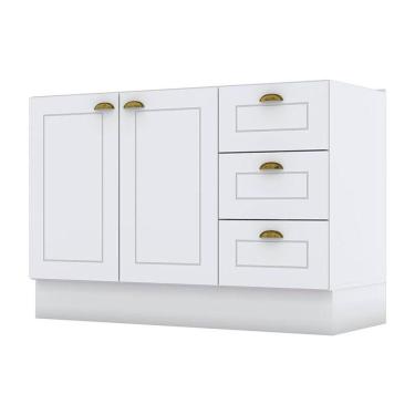 Imagem de Balcão De Pia 120 Cm Americana Branco Hp - Henn