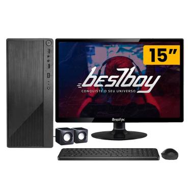 Imagem de Computador Pc Cpu Completo Intel Core I5 8gb Ssd 240 Gb Hd 500 Gb Monitor 15 Windows 10