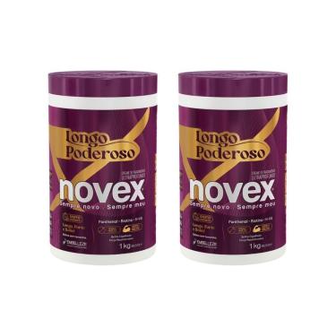Imagem de Creme De Tratamento Novex 1Kg Longo Poderoso - Kit Com 2Un