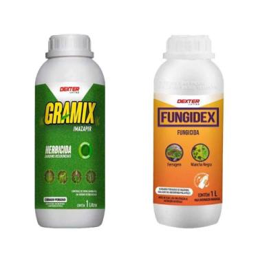 Imagem de Kit Gramix 1 Litro E Fungidex 1 Litro - Dexter - Dexter Latina