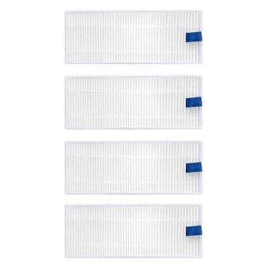 Imagem de HUAYUWA Kit de acessórios de aspirador de pó compatível com Rowenta X-plorer Series 75 RG7687, peças de substituição de aspirador de pó robô (não para X-plorer 75S/S75) (4 filtros HEPA)