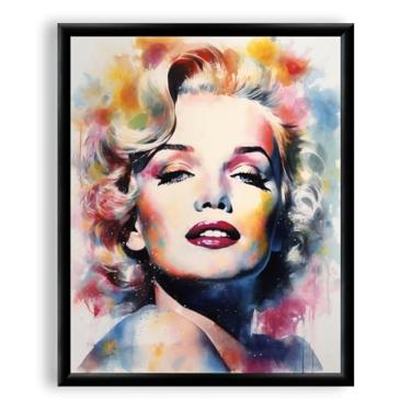 Imagem de Art Shoppe Arte de parede com impressão emoldurada, decoração de parede vintage para sala de estar, quarto, escritório, imagem de alta resolução em papel de arte premium, moldura de 0,9 cm com frente