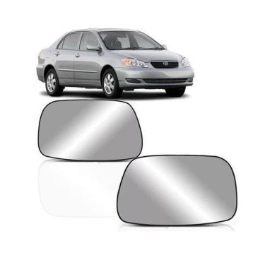 Imagem de Vidro Retrovisor Com Base Corolla 03/07 Lado Esquerdo