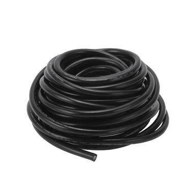 Imagem de Hihaha Fio de terra elétrico automotivo fio de alimentação 30FT preto TC 1 peça 18AWG 6 condutores totalmente isolados e revestimento de toque macio universal