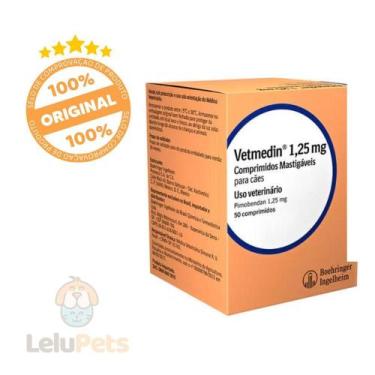 Imagem de Vetmedin 1,25 Mg Com 50 Comprimidos - Boehringer - Boehringer Ingelhei