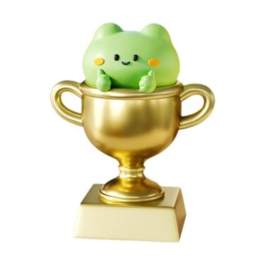 Imagem de Kuntesetty Troféu de prêmio para crianças, pequenos troféus, uso versátil, decorações, arte, estatueta, presente de agradecimento para futebol, lembranças,