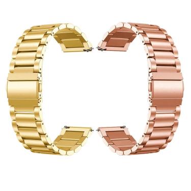 Imagem de Kit 2 Pulseira Smartwatch 3 Elos Inox Band Smartband