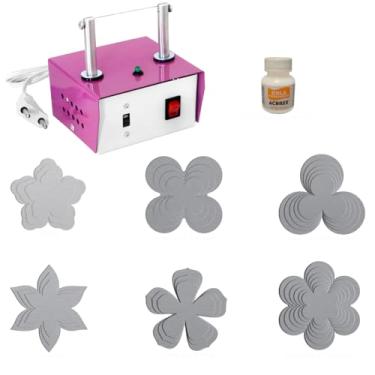 Imagem de Kit de Máquina de Cortar Fita com Moldes Flores 6 Modelos Artmaq - K6