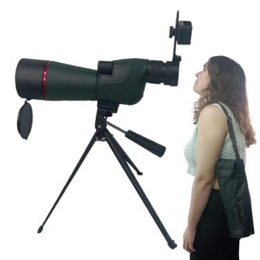 Imagem de Luneta Telescopio Monocular Suporte Celular Zoom Ajustavel Mira Alvo C