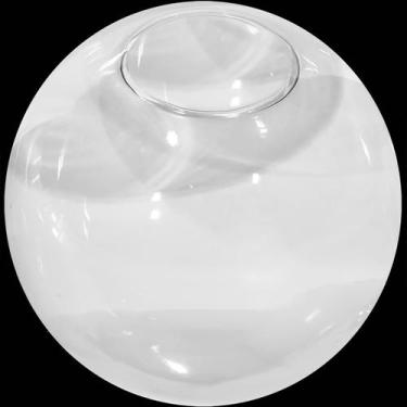Imagem de Globo De Vidro Lustre Transparente Esférico Sem Colar 08x15 - Jota Ilu