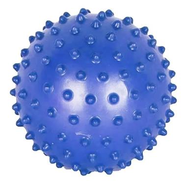 Imagem de Bola com Cravos 10cm - Brinquedo Interativo para Crianças, Estímulo Tátil e Sensorial