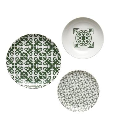 Imagem de Aparelho de Jantar 18 Peças Le Maioliche em Porcelana Esmeralda Guzzini