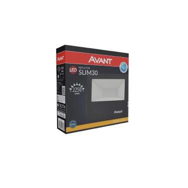 Imagem de Refletor Led Avant Bivolt 30W 3000K Preto