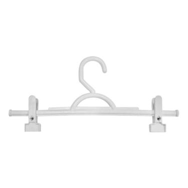 Imagem de Cabide Saia Calça Fixo Branco - 33 x 16 cm