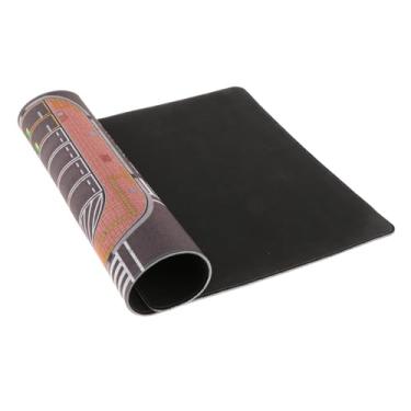 Imagem de Esquirla 1/64 Layout de garagem em miniatura de estacionamento, antiderrapante, tapete para cena de carro, fundo de exibição de cena de almofada para brinquedo, J