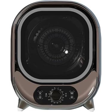 Imagem de Mini Secadora De Roupas Elétrica Portátil, Secadora De Roupas Compacta De Carga Frontal Com Capacidade Com Cuba De Aço Inoxidável, Secadora De Roupa Elétrica De 500w, Para Apa, Green